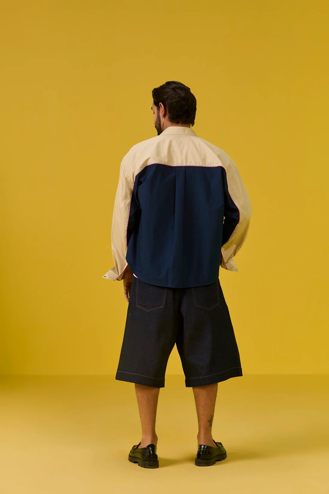 JOLT (Khaki & Navy Blue)