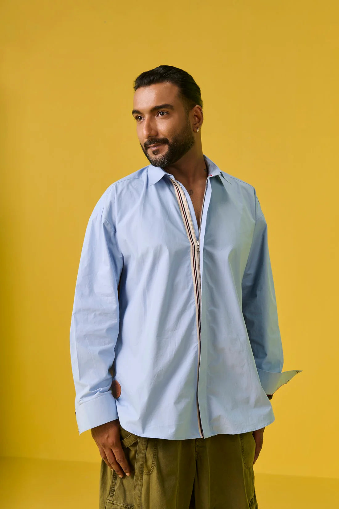 JOLT (Khaki & Light Blue)